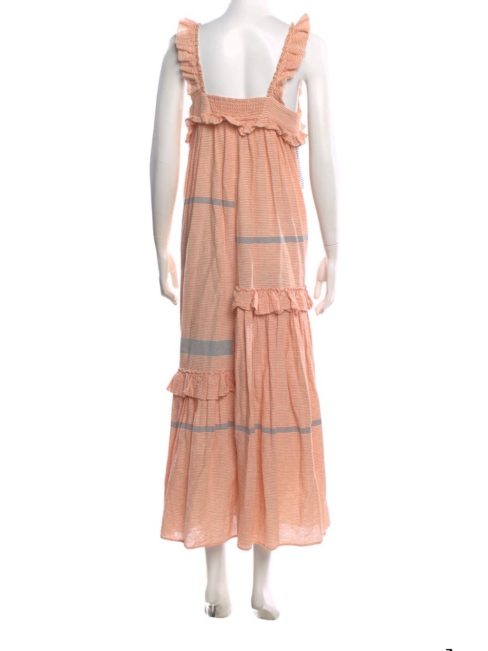 Apiece Apart Ruffle-Strap Maxi Dress - Picture 3 of 9